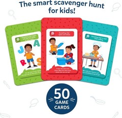 Found It! Educational Scavenger Hunt Card Game for Ages 4-7 – 50 Cards