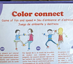 NIB Color Connect Game of fun and skill by Djeco for Ages 6-12 years