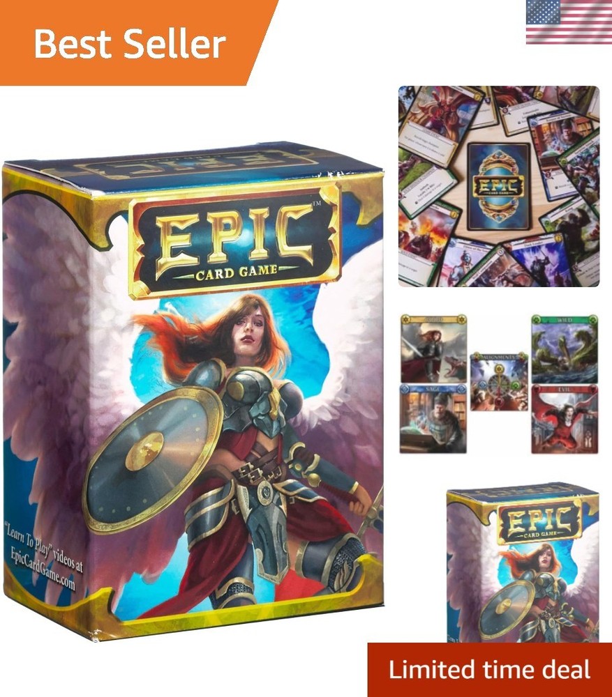 Strategic Epic Card Game: Immerse in Elder Gods’ Battle – No Extras Needed