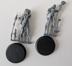 Shadows of Brimstone Dark Stone Shaman Hero Pack – Resin Unboxed KS Edition New
