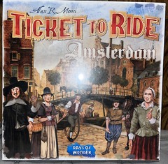 Ticket To Ride Amsterdam Board Game Days Of Wonder DO7263 Quick Play/B27