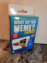 What Do You Meme? Family Edition On The Go! Card Game Ages 8+ 3 to 20 Players
