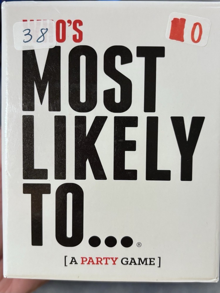 Who’s Most Likely To… A Party Game Brand New Sealed