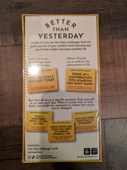Better Than Yesterday CardGame Daily Challenges BRAND NEW SEALED