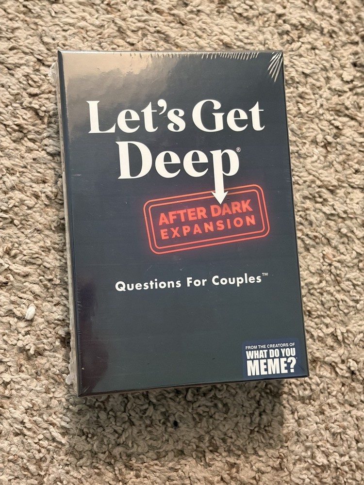 Let’s Get Deep After Dark Expansion Pack Questions for Couples