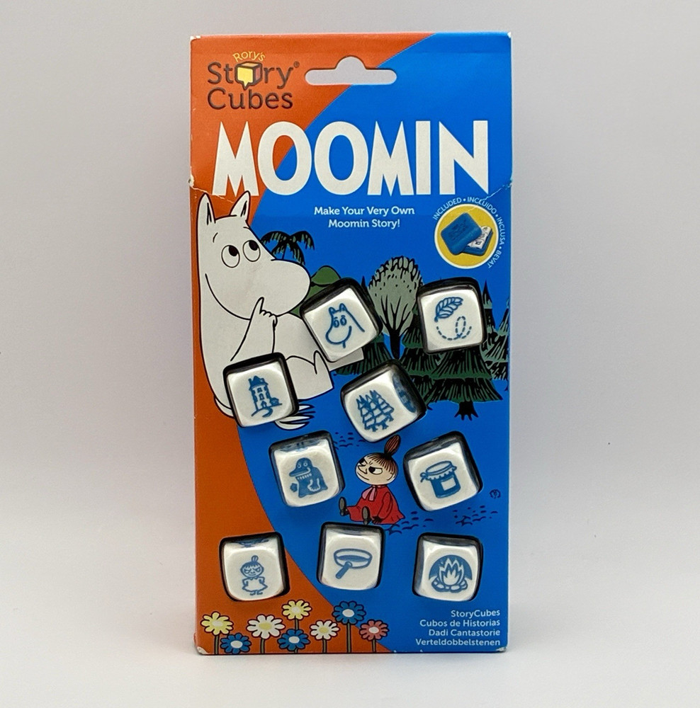 Rory’s Story Cubes: Moomin Edition 2016 The Creativity Hub – Brand New Sealed