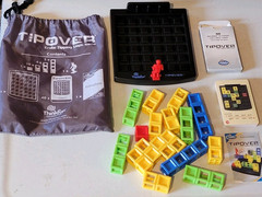 Tipover: Crate Tipping Logic Game ThinkFun 2010 – 100% Complete! MINT CONDITION