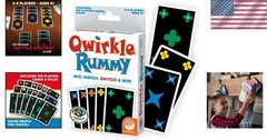 Qwirkle Rummy: Classic Card Game for Skill-Building Fun with 108 Colorful Cards!