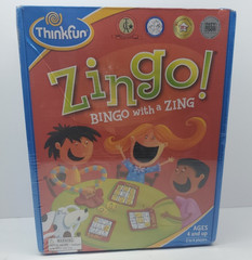 ThinkFun ZINGO! BINGO WITH A ZING! Game Kids Sealed – Box Damage