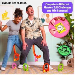 It’s Bananas! Monkey Tail Game – Fun Family Party Game-^