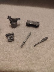 2013 Monopoly ~ Walking Dead Survival Edition ~ Replacement Parts ~ 6 x Tokens