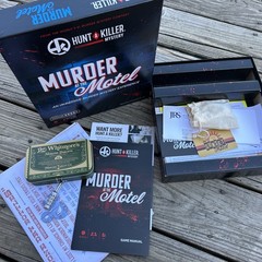 Hunt A Killer Mystery – Murder at the Motel Immersive Murder Mystery Board Game