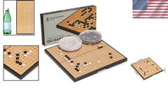 Compact Magnetic Go Game Set – Portable 11-Inch Board for Strategic Play