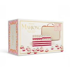 Maison Lude Cirquejong Mahjong Tiles 160 Tiles with Carrying Case Blooming!