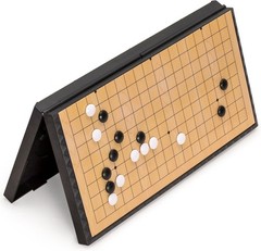 Compact Magnetic Go Game Set – Portable 11-Inch Board for Strategic Play