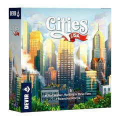Modern City Building Board Game – Strategy Game for 2-4 Players, Ages 10+, 35 Mi