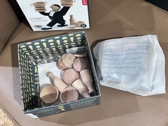 Don’t Tip The Waiter Game-Kikkerland- NEW-Fun Stacking Game For 1 Or More People