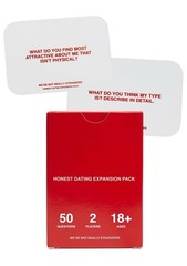 Honest Dating Expansion 50 Cards Game Young Adults Party Game Conversation Card