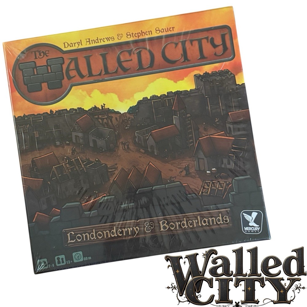 Mercury Games The Walled City-Londonderry & Borderlands New In Box