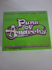 Puns of Anarchy – The Outrageous Pun-Making Party Game • Complete • Excellent