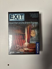 Kosmos Exit the Game “Dead Man on the Orient Express” Game NIB FAST SHIPPING
