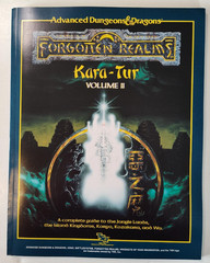 AD&D – Kara-Tur: The Eastern Realms – Forgotten Realms – Complete – TSR – (1988)