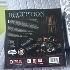 Deception Murder in Hong Kong New Mint + Sealed Board Game Grey Fox Games NEW