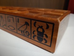 Senet Game Wood Expressions The Favorite Game Of Egyptian Pharaohs Mint Cond