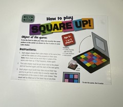 Square Up! Game COMPLETE Mindware 2009 Tile Strategy Slide Puzzle Race