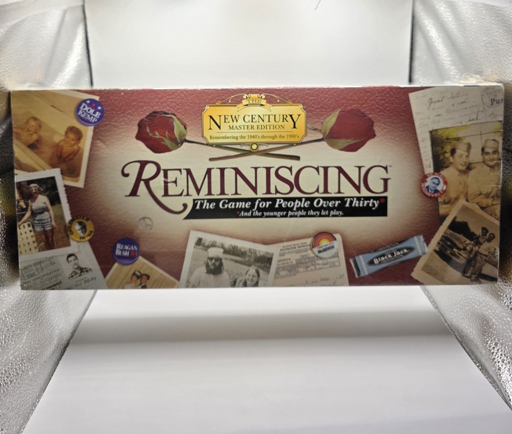 Reminiscing The Game For People Over 30 Board Game New
