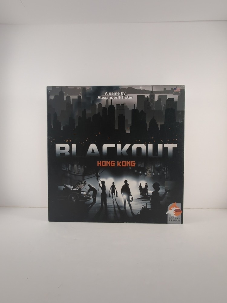 BLACKOUT – Hong Kong : An Alexander Pfister Stategy Game – New & Sealed Contents