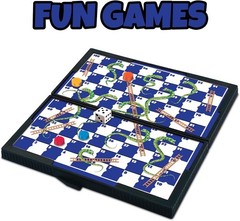Magnetic Board Game Set – 12 Compact Travel Games for Families on the Go