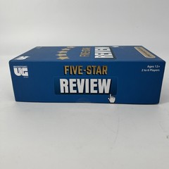 University Games Boardgame Five-Star Review Box New
