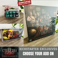 Cthulhu Death May Die: Fear of the Unknown Kickstarter Exclusives CHOOSE ADD ON