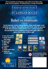 Race For The Galaxy Rebel vs. Imperium Expansion #2 Rio Grande Games Tom Lehmann