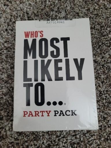 Who’s Most Likely to… A Party Game by Drunk Stoned Stupid Games -NEW Complete 