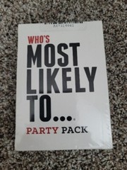 Who’s Most Likely to… A Party Game by Drunk Stoned Stupid Games -NEW Complete 