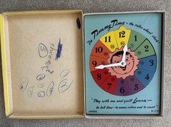 Sifo Toys Timmy Time Educational Time Game Color Wheel Clock, Design No. 53 13pc