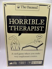 The Oatmeal: Horrible Therapist Adult Party Card Game Ages 17+ New/Sealed