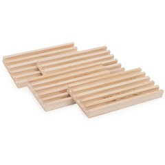 Spin Master Games, Wooden Domino Racks, Set of 4 Trays for Mexican Train Domi…
