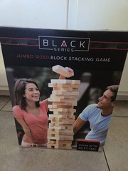 Jumbo Party Sized Block Stacking Game Up To 3.5 Ft (48 Pcs) Toppling Tower Game