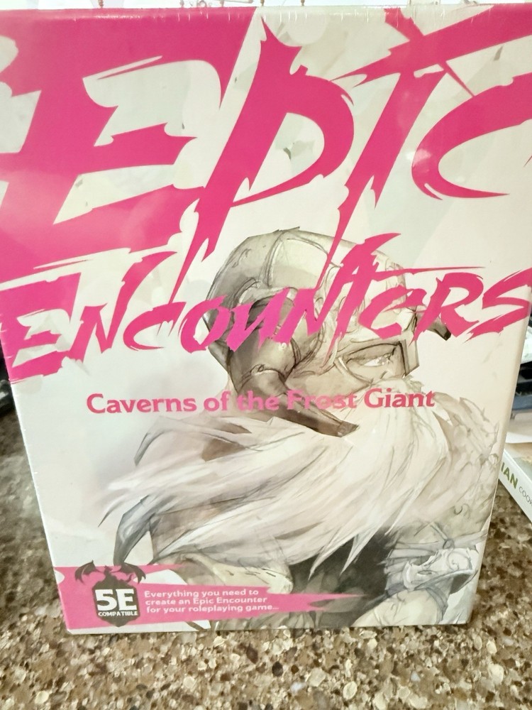 Epic Encounters: Immersive Caverns of the Frost Giant – Standalone RPG Adventure