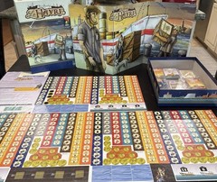 LE HAVRE Board Game Almost 100% COMPLETE 2009 MULTI AWARD WINNER See Description