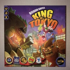 King of Tokyo Board Game Iello 2-6 player 8+ EUC 100% Complete