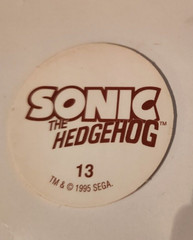 1995 SEGA Sonic The Hedgehog Pogs Knuckles Number 13 Need For your Collection?