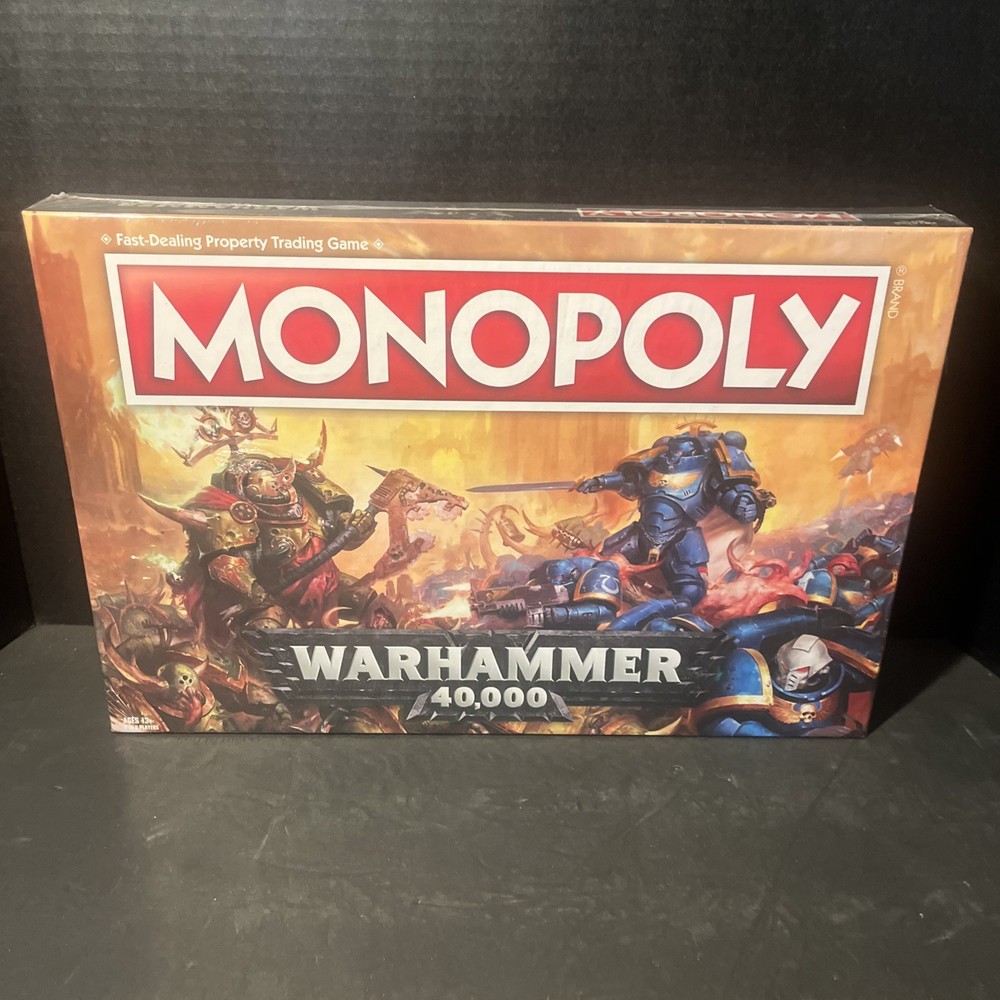 Warhammer 40K Monopoly USAopoly Games Workshop NEW Sealed 12D