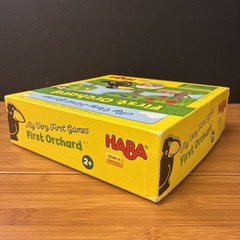 HABA My Very First Games First Orchard Game 2009 Complete Wooden Fruit