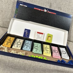 THE SIMPSONS TREE HOUSE HORROR Monopoly GLOW-IN-THE-DARK Board Game Incomplete