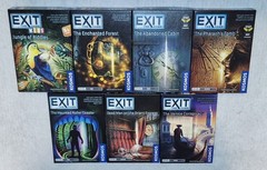 EXIT The Game Lot Of 7 – Excellent Condition Escape Jigsaw Puzzle Games Kosmos