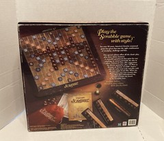 1999 Milton Bradley 4034 Scrabble Deluxe Edition Board Game